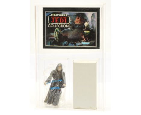 Kenner Star Wars vintage The Emperor 3 3/4" figure, Near Mint to Mint, within tape sealed (no splits or tears) baggie, comes 
