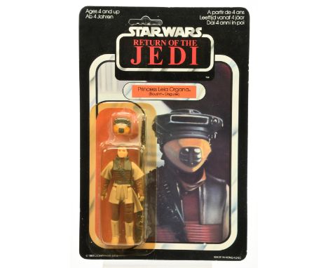 Kenner vintage Star Wars Return of the Jedi Princess Leia Organa (Boushh Disguise) 3 3/4" figure. Near Mint Plus within Excel