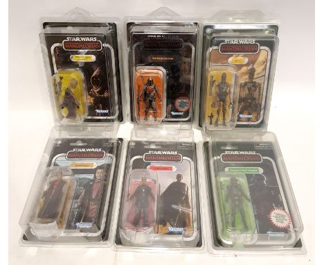 Quantity of Star Wars The Mandalorian The Vintage Collection 3 3/4" Action Figures. Includes The Mandalorian, Imperial Death 