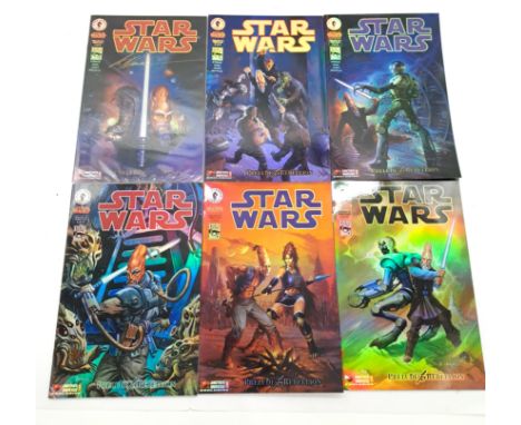 Dark Horse Comics Star Wars Prelude to Rebellion 1 to 6 Includes Signed First Issue by Anthony Winn 605/4000. Near Mint to Ne