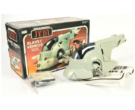 Palitoy Star Wars vintage Return of the Jedi Slave 1, Mint UNUSED, within Excellent opened box, includes instructions and UNU