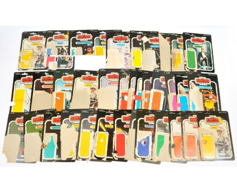 Quantity of Kenner Star Wars The Empire Strikes Back Vintage 3 3/4" Action Figure Card Backs includes Rebel Solider (Hoth Bat