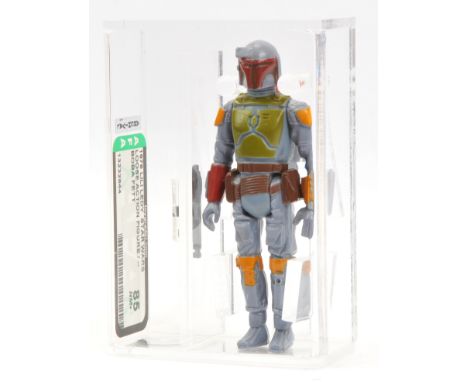 Lili Ledy Star Wars vintage Boba Fett 3 3/4" figure, AFA Graded 85 NM+