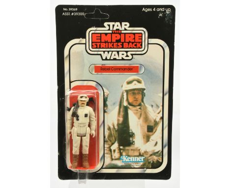 Kenner Star Wars vintage The Empire Strikes Back Rebel Commander 3 3/4" figure, Excellent Plus to Near Mint, within Good (ind