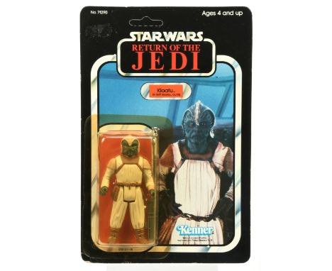 Kenner Star Wars vintage Return of the Jedi Klaatu 3 3/4" figure, Excellent Plus, within Good Plus (yellowed and indented top