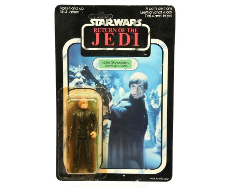 Kenner Star Wars Return of the Jedi Luke Skywalker (Jedi Knight Outfit) 3 3/4" vintage figure. Near Mint Plus to Mint within 