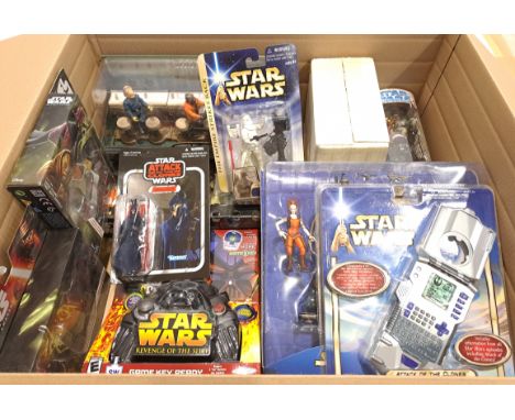 Quantity of Modern Star Wars Collectibles Includes Attack of the Clone The Vintage Collection Senate Guard Action Figure, Jak