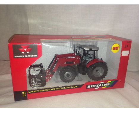 BRITAINS - MASSEY FERGUSON 6480 TRACTOR WITH LOADER (42761)
