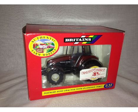 BRITAINS - FIATAGRI M160 TRACTOR WITH FLOTATION TYRES (9445)