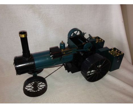 CASE - AMERICAN TRACTION ENGINE - HAND BUILT - APPROX. 3/4" SCALE MODEL BY MR D. RUSSELL OF FRASERBURGH