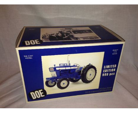 UNIVERSAL HOBBIES - ERNEST DOE - FORD 5000 DOE DEMONSTRATOR - LIMITED EDITION - SCALE 1:16