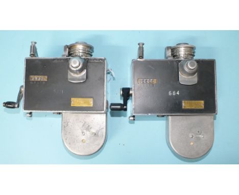 Two Setright ticket machines, c1958: South Wales Transport Co Ltd, no.s S331 and 684, (2).