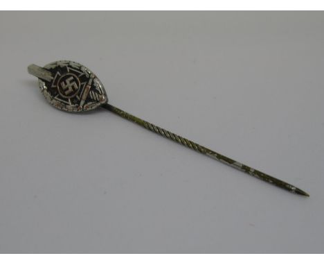 German Third Reich stick pin (indistinctly marked to the reverse) 