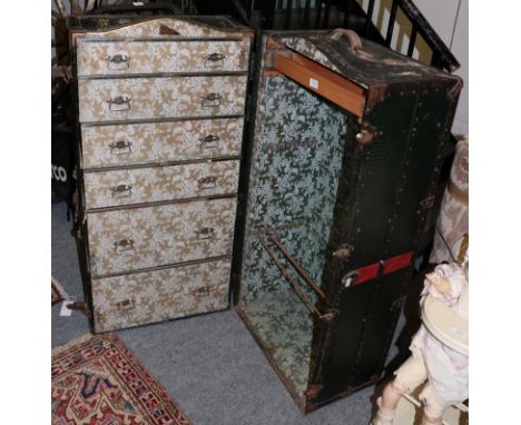 An Innovation Trade Mark American steamer trunk
