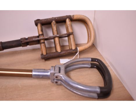 Two vintage shooting sticks