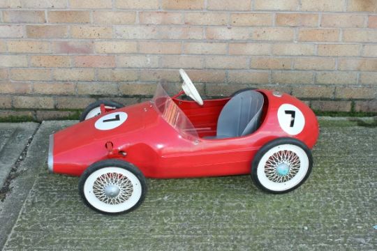 triang vanwall pedal car