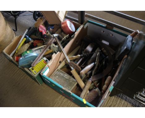 Two boxes of tools