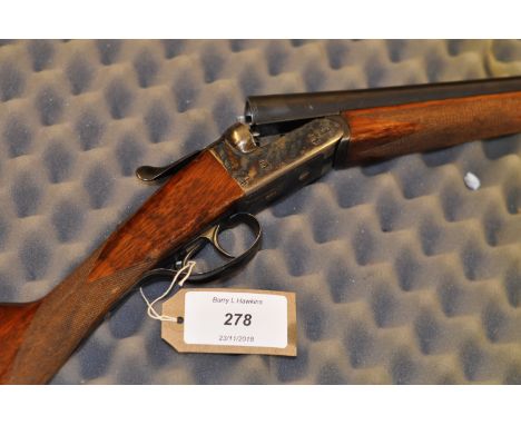 20 BORE AYA SIDE BY SIDE SHOT GUNTHIS ITEM CAN ONLY BE PURCHASED BY SOMEONE WITH A CURRENT VALID SHOTGUN CERTIFICATE OR A RFD