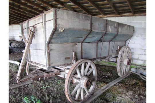 Antique Wooden Wagon Spoke Wheels With Steel Rim 10 Long Wooden Spoke Wheels With Steel Rim 10