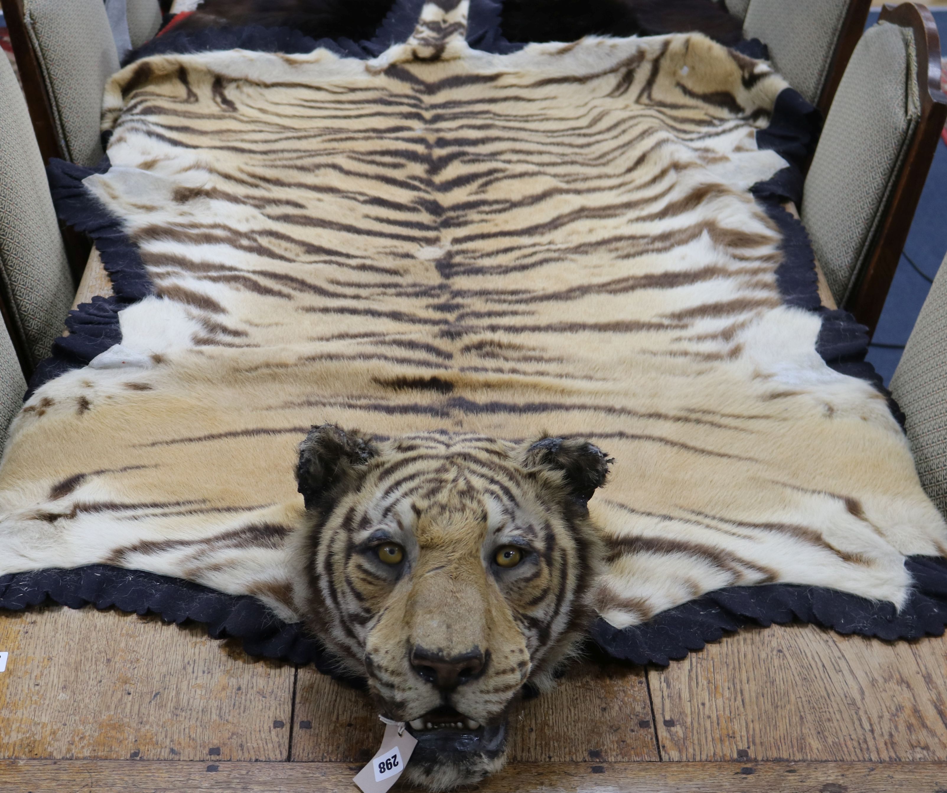 Tiger Skin Rug By Joan Haig at Kenneth Parodi blog