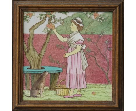 A Wedgwood Kate Greenaway tile