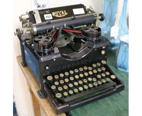 A 1920's typewriter width 39cm height 38cm