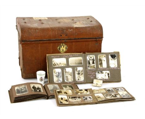 A collection of vintage photographs and ephemera, the photographs primarily from the 1930s and relating to a Hertford and Ess