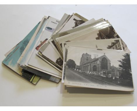 Sussex, mixed selection, R/P's, street scenes, etc worth a look   (approx 64 cards)