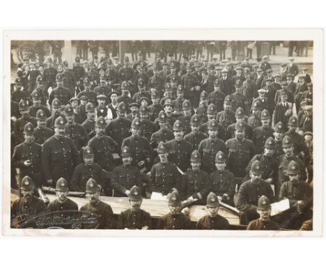 Police, London Dock Strike, R/P by G Shotter   (1)