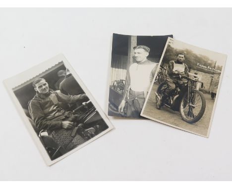Speedway, J Francis, F Arthur, S Dell R/P's   (3)