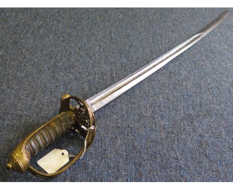 Sword - Victorian Infantry Officers Sword by Gilpin & Co (no scabbard)