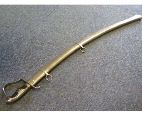 Sword 19th Century Prussian 1811 pattern cavalry troopers sword very similar to the British 1796 pat Light Cavalry complete w