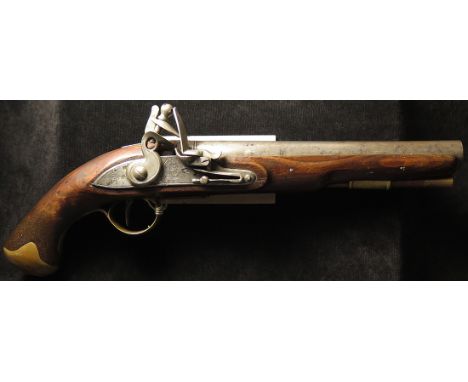 Pistol: A Pattern 1799 Light Dragon pistol with an India pattern pistol lock marked ''Tower'' to tail and crown over ''G.R'' 