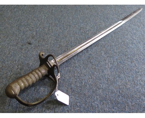 Sword - 1821 patt Victorian Officers ASC (Army Service Corps) sword, blade numbered '15315'. No scabbard