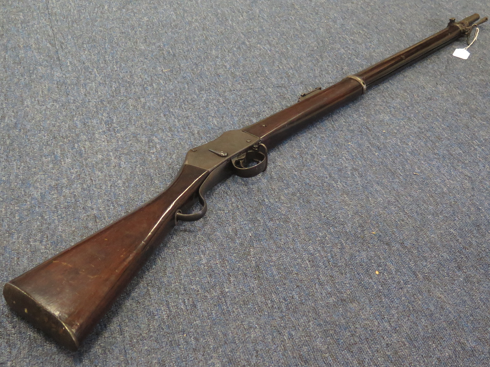 Rifle: A British Army .577/450 Cal MKI Martini Henry Service Rifle ...