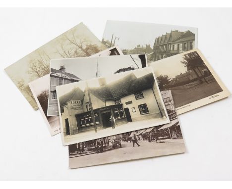 Topographical, small collection, R/P's & better cards   (7)