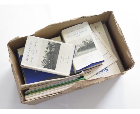 Horse Racing / Point to Point large collection of Race Cards from 1960's/80's, inc South Herefordshire Steeple Chase, Army Po