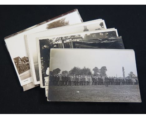 Topographical, small original selection of better cards, R/P's, events, hotels, Golders Green crematorium, etc nice lot   (ap
