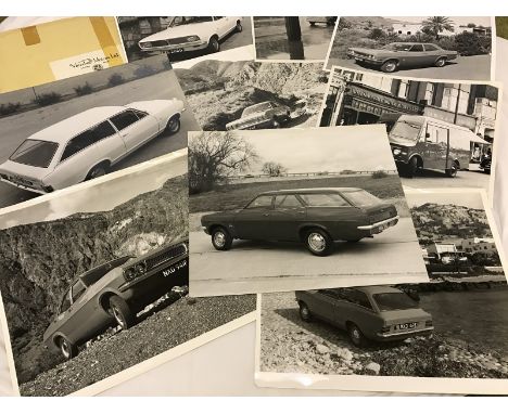 A selection of Vauxhall related ephemera to include a Vauxhall Viva Facts and Features book for salesman's use only, a collec