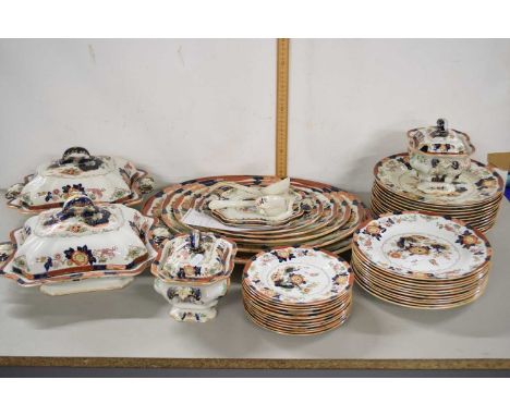Quantity of Ashworth Bros dinner wares