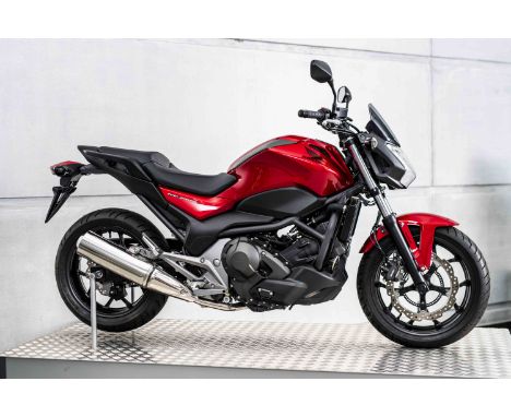 2 kilometres from new, dual clutch automatic transmission2014 Honda NC750 SFrame no. JH2RC70C3EK001065Footnotes:Honda NC750S 