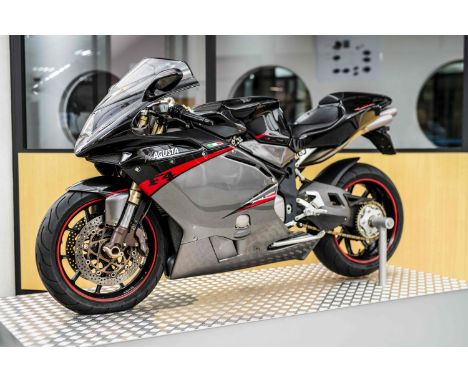 20,000 kms from new2008 MV Agusta F4 R 312Frame no. ZCGF511BA4V001493Footnotes:MV Agusta F4 R 312 – 2008Cadre n° ZCGF511BA4V0