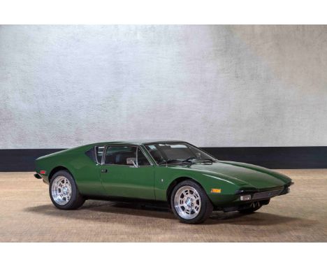 Property from the collection of a Gentleman Driver1974 De Tomaso Pantera 'L' CoupéChassis no. THPNPL07078• Charismatique supe