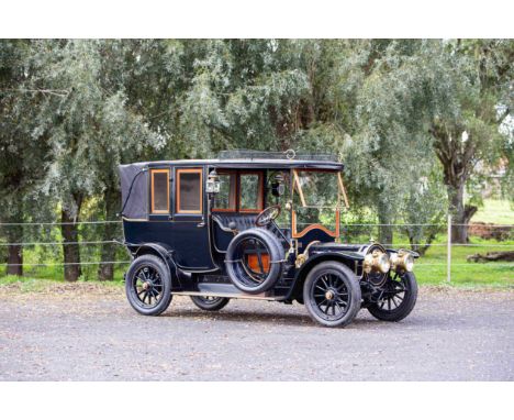 1911 Delaunay-Belleville Type HB6 25CV LandauletCoachwork by J. Rotschild et FilsChassis no. 4148Engine no. 4148V• Joli exemp