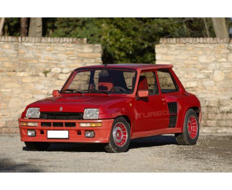 1981 Renault 5 Turbo 1 HatchbackChassis no. VF1822000B0000540Engine no. 2794• 632e exemplaire des 1 820 de la première série•