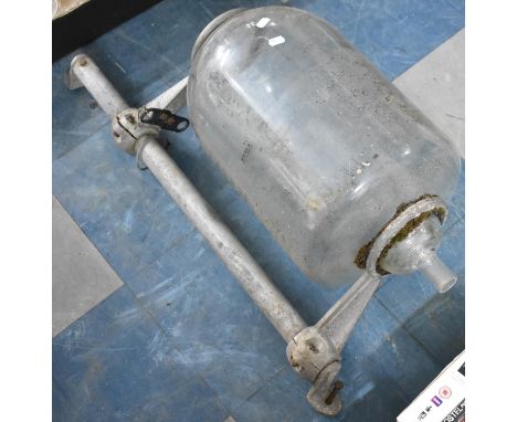 A Vintage Fullwood Pyrex Milk Receiving Jar, Condition Issues