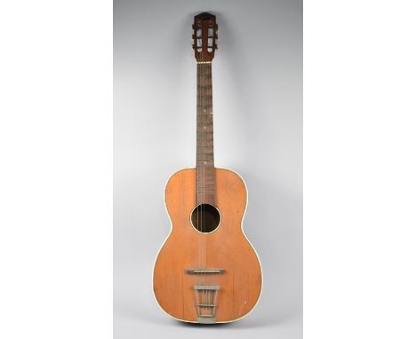 A Vintage Guitar, The Michigan, In Wooden Case, In Need of Restoration