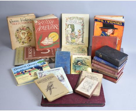 A Collection of Various Vintage Books, Bibles Etc