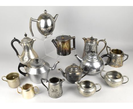 A Collection of Various Metalwares to Comprise Silver Plated Teawares, Stainless Steel Teapot etc