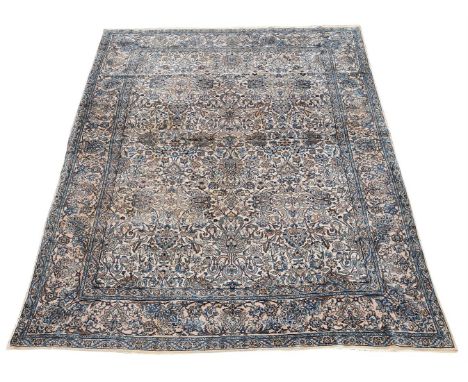 A Persian carpet, probably Tabriz, approximately 320 x 240cm